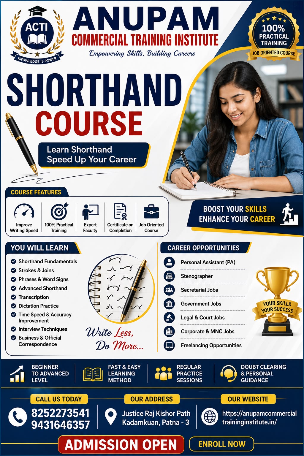 Shorthand Course (English & Hindi)