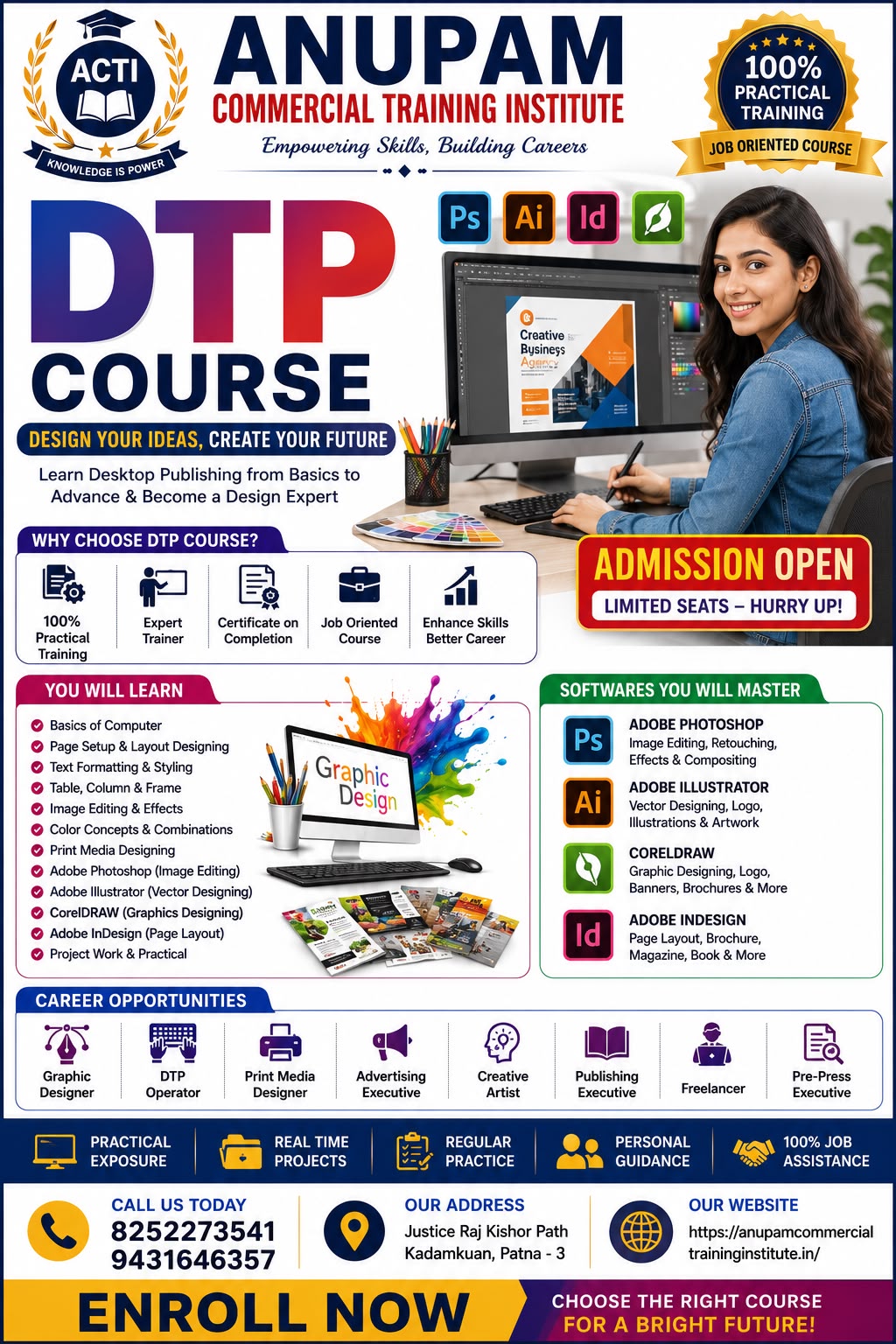 Diploma in Desktop Publishing (DTP)