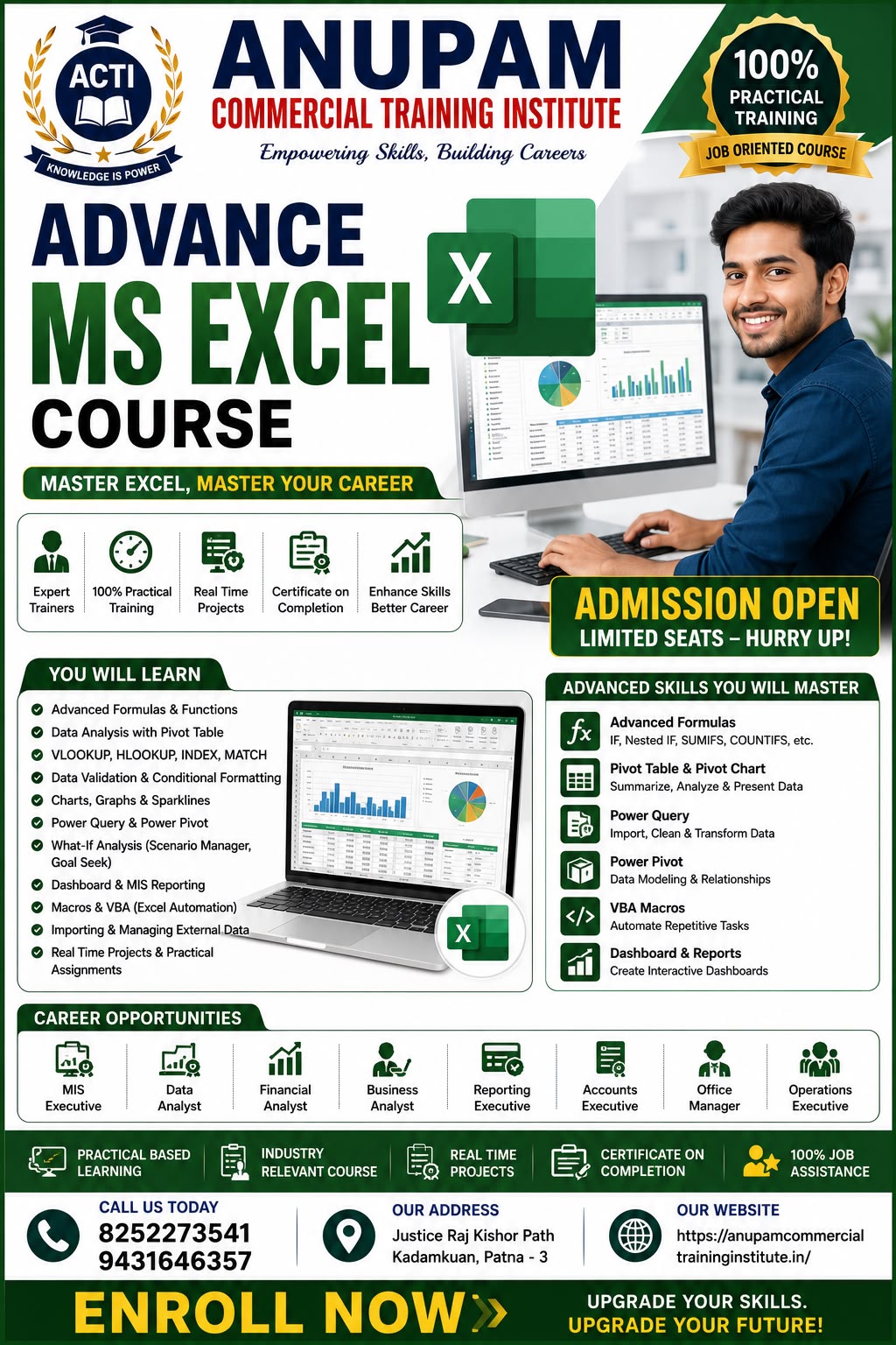 Advanced MS-Excel Course
