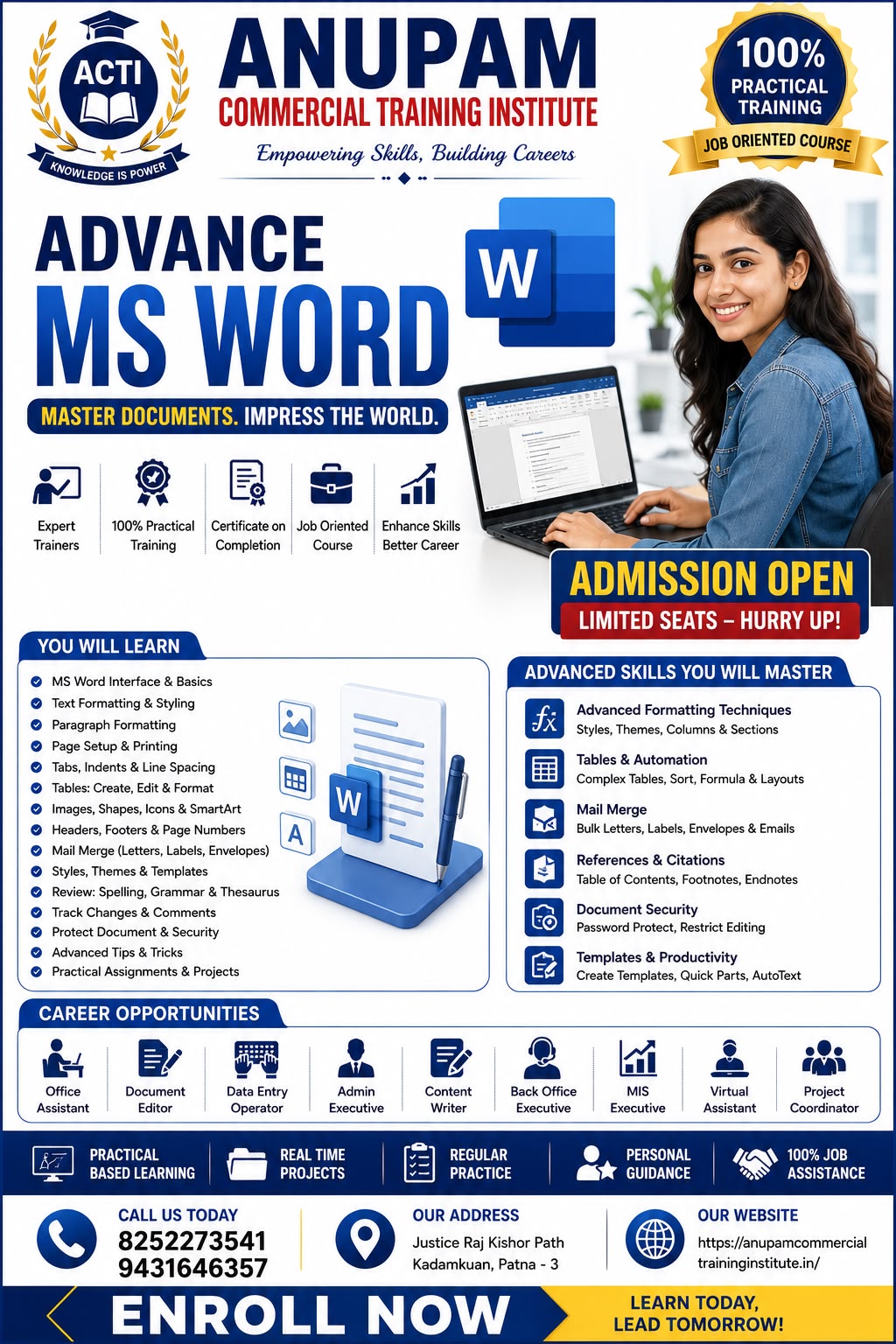 Advanced MS-Word Course