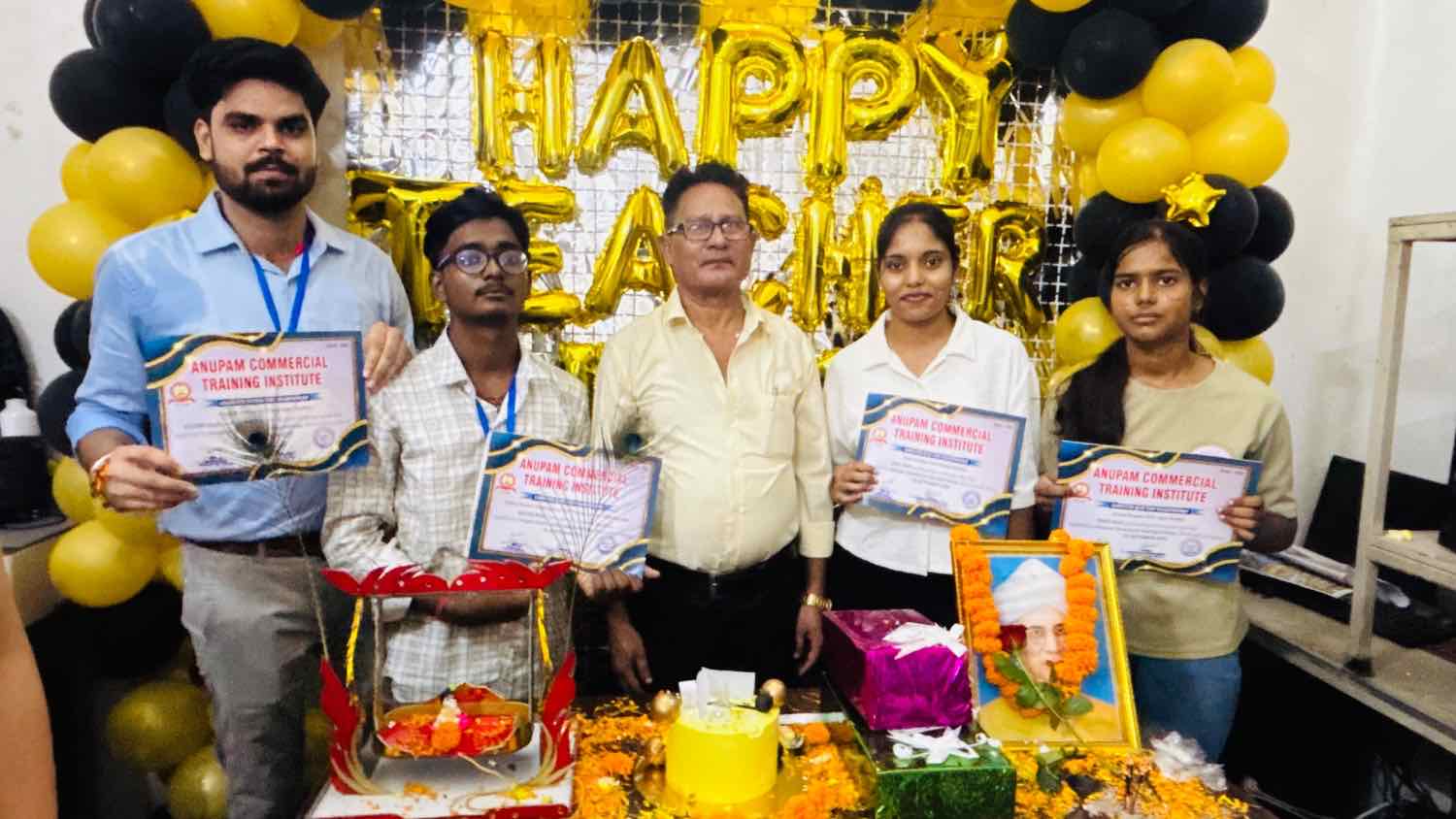 Teachers day Computer Quiz ceremony